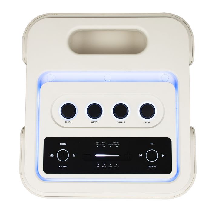 Портативная акустическая система VESTA PS-QX208M2 Pro White